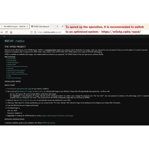 AURSINC 2025 Upgraded V1.5.2 MMDVM Hotspot Spot Radio Station WiFi Digital Voice Modem Work Contained with Raspberry Pi Zero 2W, Supports C4FM YSF POCSAG NXDN DSTAR P25 DMR, Pi-Star/WPSD