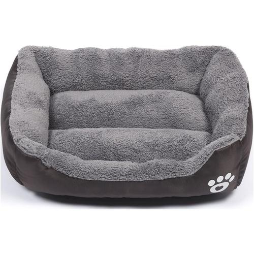 Dog Beds for Small Medium Large Dogs Rectangle Sleeping Pet Bed Washable Dog Bed Coffee Size Large