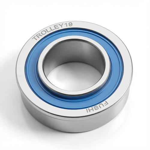 4 Pcs Blue Sealed Flanged Ball Bearings ID 3/4 x OD 1-3/8, Applicable Lawn Mower, Wheelbarrows, Carts & Hand Trucks Wheel Alternative to 532009040, AM118315, AM127304, 10513, 251210 Etc