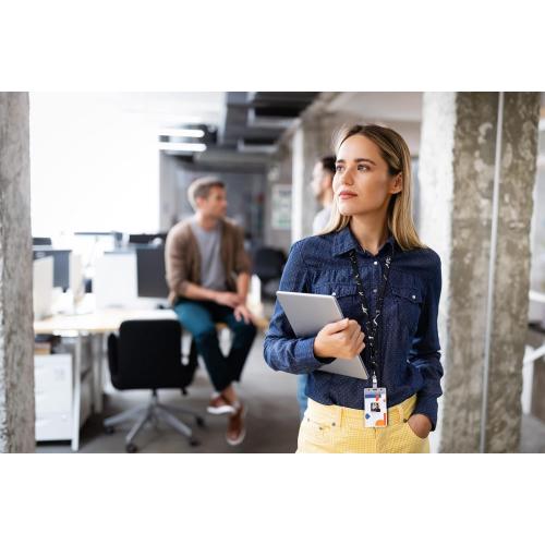 Cute Lanyard id Holder Durable Retractable Lanyards for ID Badges,Waterproof ID Badge Holder for Cruise Ships Key Cards (Cool Marble)