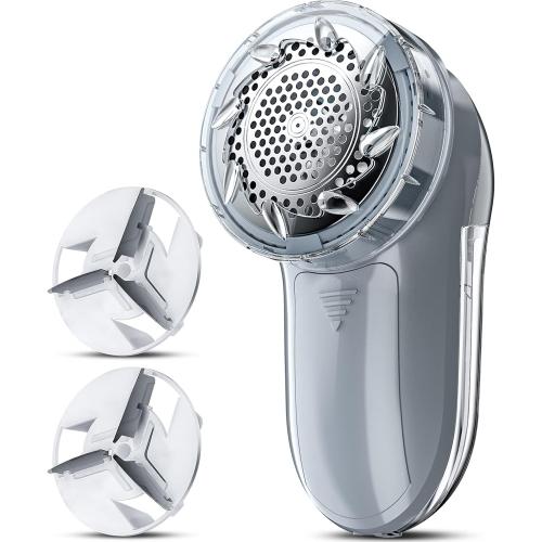 Bymore Fabric Shaver Lint Shaver for Clothes, Dual Power Lint Remover with Battery or Corded Use, Portable Sweater Shaver for Clothing, Furniture & Travel