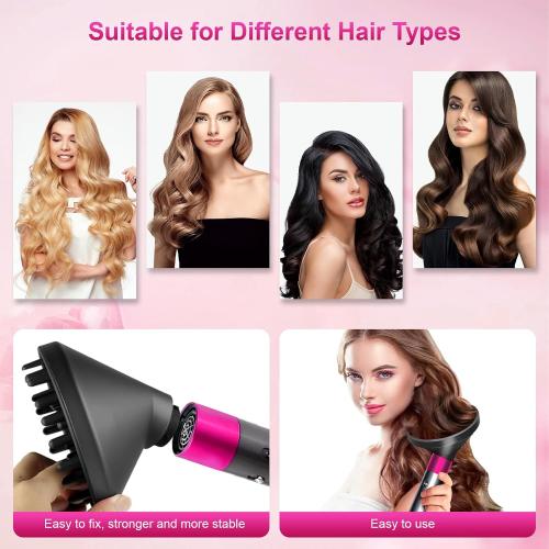 Upgraded Diffuser for Dyson Airwrap Styler, Portable Hair Dryer Diffuser Attachment for Dyson Airwrap HS05 HS03 HS01, Converting for Dyson Airwrap Styler To Hair Dryer