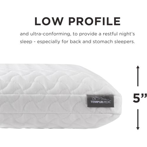 TEMPUR-Pedic TEMPUR-Cloud Pillow, Standard-2-Pack, Standard, White 2 Count