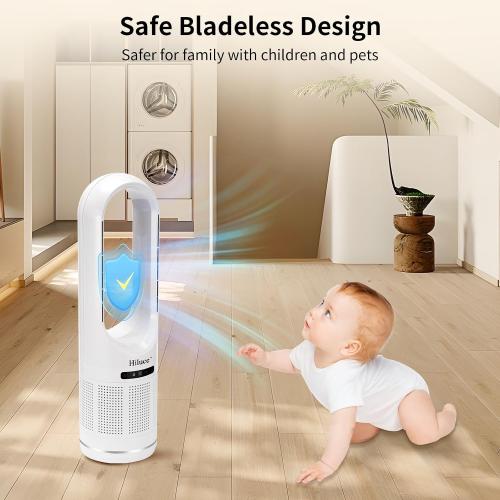 Tower Bladeless Fan frequency 60hz  model Am-046 white