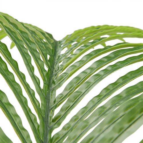 ‼️ONLY 6 PCS‼️ Large Artificial Palm Leaves Palm Fronds Tropical Leaves Areca Palm Branches Palm Leaves with Stem Palm Tree Leaves Faux Palm Leaves for Floral Arrangement Fake Leaves Palm Leaf Decor