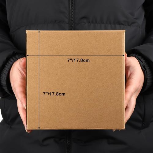 EdenseeLake 7x7x7 inches Shipping Boxes Small Cardboard Boxes for Packing, Moving, Mailing, 25 Pack