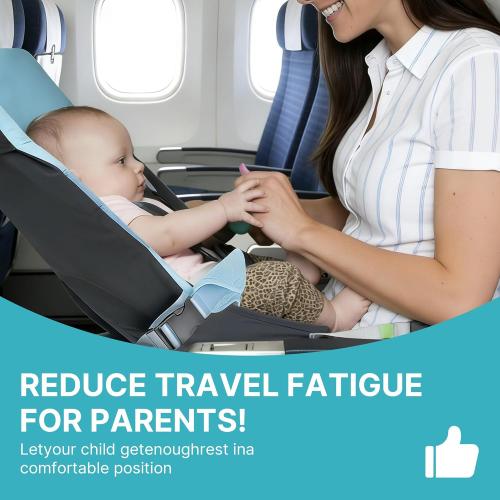 Toddler Airplane Bed, 1-12 Months Old Baby Travel Essentials for Flying