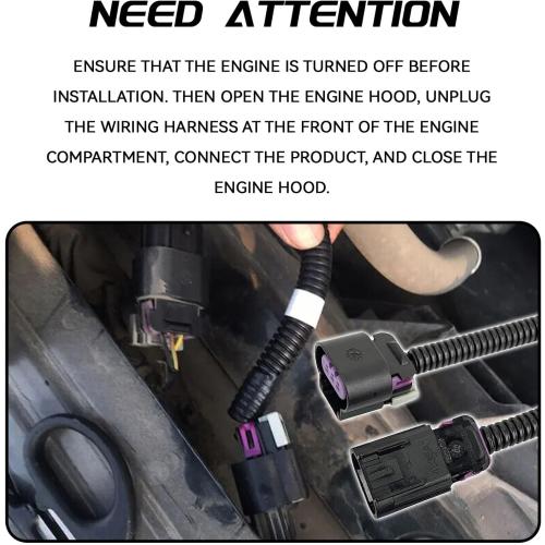 Auto Start Stop Eliminator for 2013 2014 2015 2016 2017 2018 Chevy Traverse Equinox Malibu Blazer XT5 GMC Cruze Accessories, Start Stop Eliminator/Disable/Delete/Disabler(Big Plug)