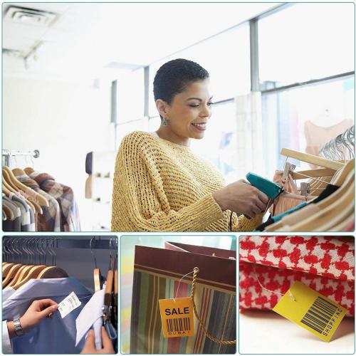 BS ONE Price Tagging Gun for Clothing, Standard Retail Price Tag Attacher Gun Kit for Clothes Labeler with 6 Needles & 2000pcs 2 Barbs Fasteners & Organizer Bag for Store Warehouse Yard Sale