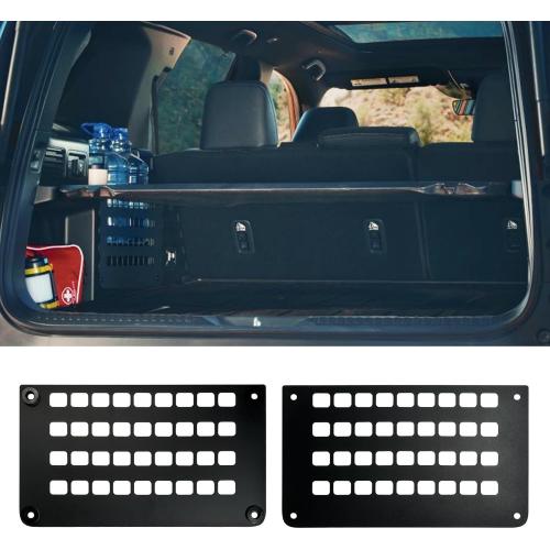 08Z03-3BM-100 Metal MOLLE Panel for 2026 Honda Passport, Functional Trunk Organizer Storage Panel with Mounting Hardware, Black Partition Board, 2026 Honda Passport Accessories (2 Pcs)