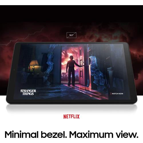 Samsung Galaxy Tab A 8.0 (2019, WiFi Only) 32GB, 5100mAh Battery, Dual Speaker, SM-T290, International Model (Black) (Renewed)