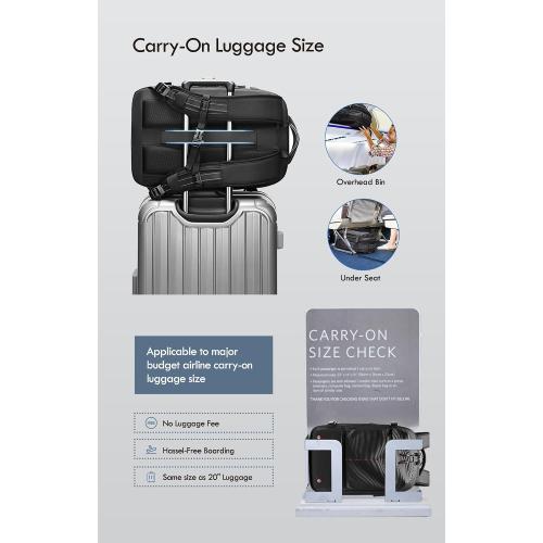 Vacuum Seal Backpack Travel with Built-in Pump 80L Expandable Travel Backpack with Vacuum System, TSA Lock Water Resistant Carry-On Backpack