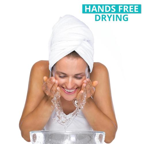 Bondi SPA Microfiber Hair Towel – Dries Hair 50% Faster – Anti-Frizz Towel for All Hair Types – Super Absorbent & Soft - XL (Rectangle)