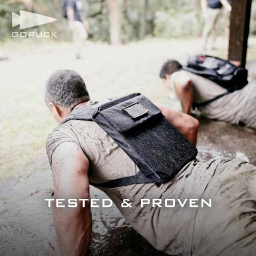 GORUCK Ruck Plate – USA Made Weight for Rucking, Strength & Fitness, Fits with Rucker & Ruck Plate Carrier – 10LB, 20LB, 30LB