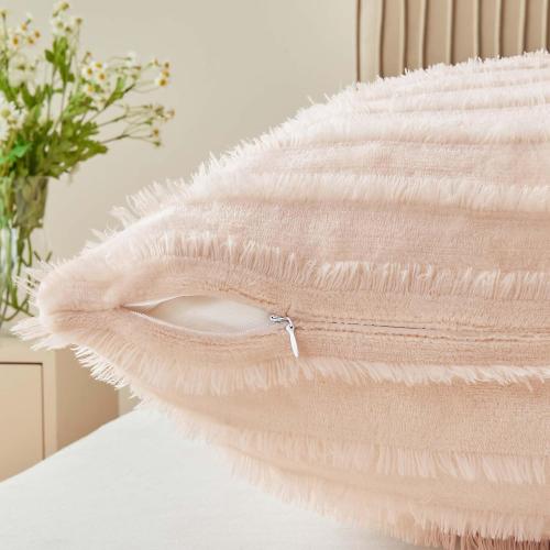BEDELITE Body Pillow Cover with Zipper, Boho-Coral, 20x54 Inch, 1 Pack