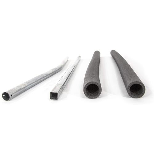 Skywalker Trampolines Single Enclosure Pole Set 4201; 4202; 5075, Galvanized (PK0018)