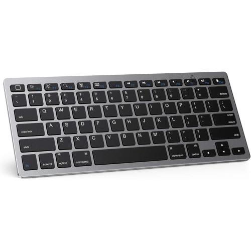 OMOTON Bluetooth Keyboard for iPad 10th Generation 9th, 8th, 7th, iPad Pro 13/12.9/11 inch, iPad Air/Mini, Wireless Keyboard for Bluetooth Enabled Devices