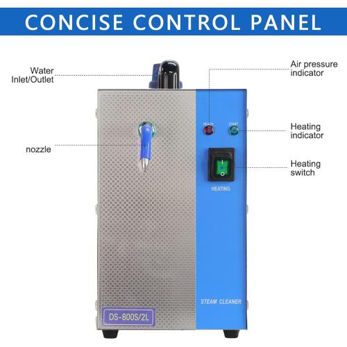 1300W Professional Jewelry Steam Cleaner, Stainless Steel Jewelry Steam Cleaner, 2L Electric Steam Jewelry Cleaner,for Cleaning Jewelry/Gold/Silver