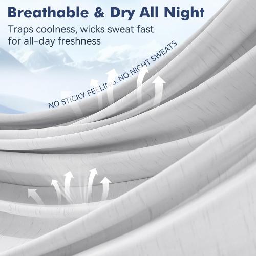 Elegear Double-Sided Arc-Chill® 3.0 Cooling Blanket for Hot Sleepers, King