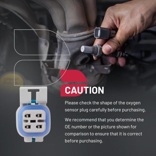 BDFHYK Oxygen Sensor Upstream Downstream O2, Compatible with GMC Savana 1500 Savana 2500 Sierra 1500, Compatible with Chevrolet Express 1500 Express 2500, 234-4651, 12559849, Replacement 1PCS