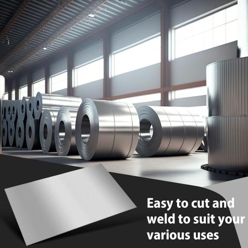 Blulu 1 Pcs 20 Gauge Steel Sheet Metal 36 x 24 Inch 1008 Carbon Cold Rolled Steel Unpolished (Mill) Finish Stock Metal Flat Sheets for DIY Projects Industrial