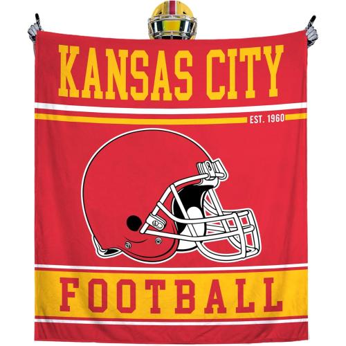 Football Blanket for Men Women Football Lovers Gifts Soft Flannel Warm Throw Blanket Football Style Travel Blanket for Men Football Fans Blankets for Sofa Bed Bedroom Living Room 50x60 Inch