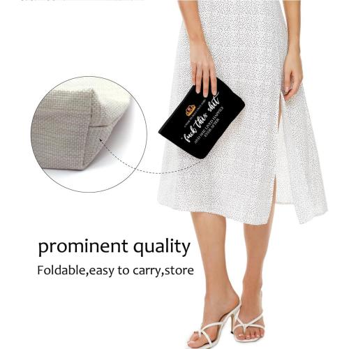 Funny Gifts for Women, Grandma, Strong Women Retirement Gifts Cool Gifts for Coworkers, Hostess Gift Ideas Gag Gifts Birthday Girls Weekend Fun Gifts Makeup Travel Bag Inspirational Cosmetic Bag