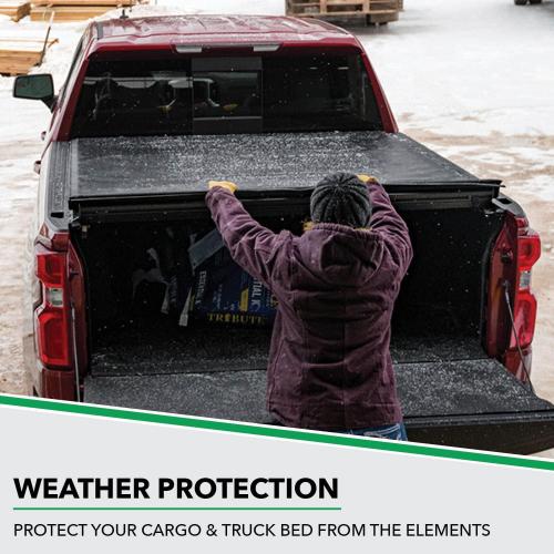 Gator ETX Soft Roll Up Truck Bed Tonneau Cover | 53309 | Fits 2017 - 2025 Ford F-250/350/450 Super Duty 6' 10 Bed (81.9)