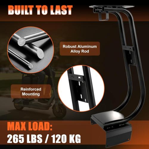 Electric Scooter Seat Compatible with Segway Ninebot MAX G2 G65 MAX2 Seat Attachment for Adult with 10L Large Storage Bag, Cup Holder, PU Cushion