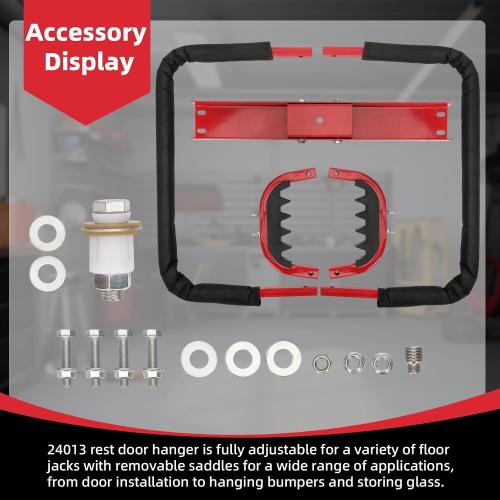 24013 Rest Door Hanger Replace 21870 Enables A Single Person to Quickly Remove or Install Vehicle Doors