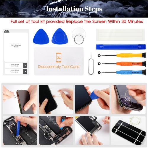TFT for Samsung Galaxy S20 Plus 5G LCD Screen Replacement for Samsung S20  5G Display Digitizer for Galaxy SM-G985 SM-G986 SM-G986F SM-G986U Touch Screen Repair Kits(Black,with Frame)