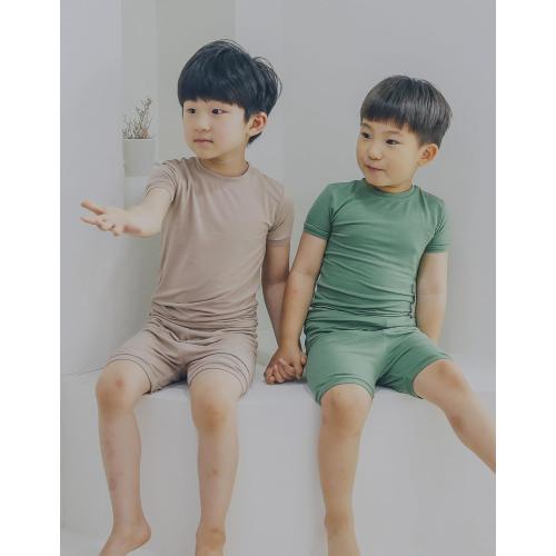 VAENAIT BABY Kids Sleepwear Pajamas Short Soft Cool Summer Viscose Pjs 2pcs Set