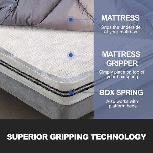 Keep Couch Cushions from Sliding, Keep Bed and Topper Pad from Sliding for Sofa, Couch, Chair Cushion, Mattresses, Easy Trim, Slip Resistant, Grips Helps Stop Slipping