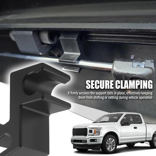 4PCS Upgrade Truck Tonneau Cover Prop Rod Clips Set,Compatible with Undercover Truck Bed Cover Parts Prop Rod Replacement for Enhanced Stability,Hard Tonneau Covers Parts