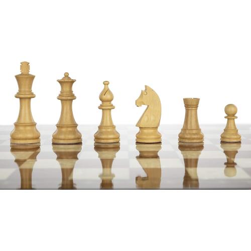 Staunton Classic Wooden Chess Pieces-Chessmen Weighted,Felted King Collector Edition Premium (3.75)