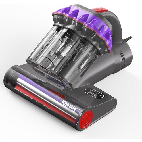 Mattress Vacuum Cleaner 16Kpa Bed Vacuum with 253.7nm UV-C Light,140°F Heat & HEPA Filter,500W Handheld Vacuum for Couch,Sofa & Pet