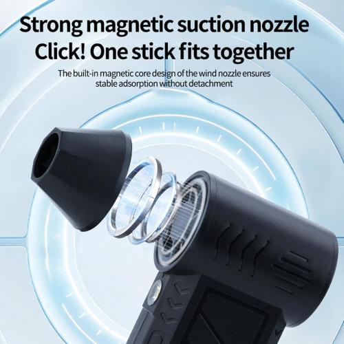 Snow Whiz Led Turbo Blower,Mini Turbo Snow Blower, Snowwhiz Turbos Blower Hand Held,Turbo Breeze Electric Blowers with Led, Air Duster Cordless Cleaner for Car,Home,Keyboard,Computer