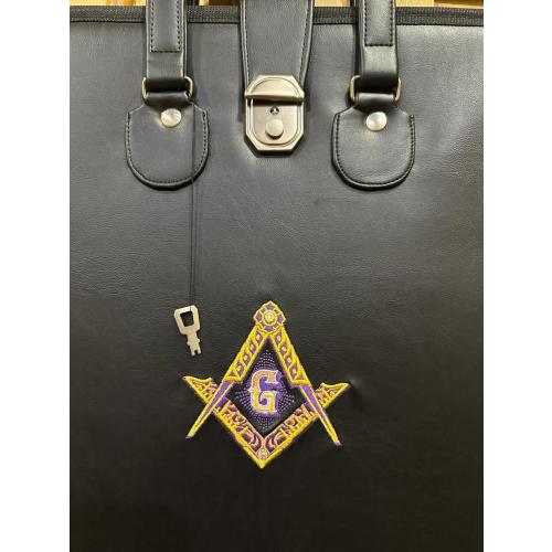 Generic Masonic Blue Lodge Master Mason Soft Apron Case for Freemasons