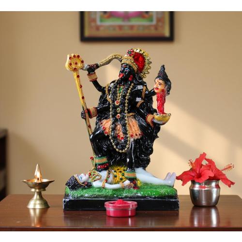 eSplanade Resin Kali MATA Murti Idol Statue Sculpture