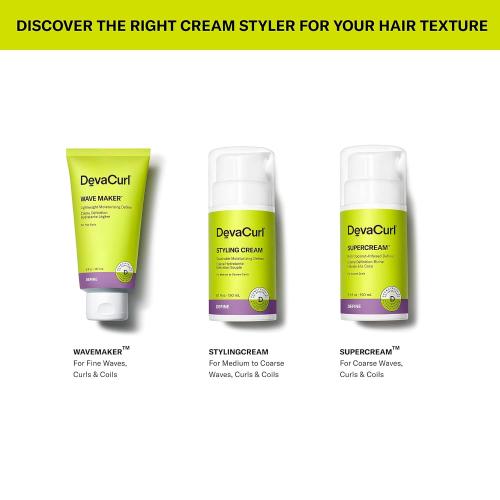 DevaCurl Wave Maker Lightweight Moisturizing Definer | Hydrates and Smooths Curls | Tames Frizz Up To 48 hours