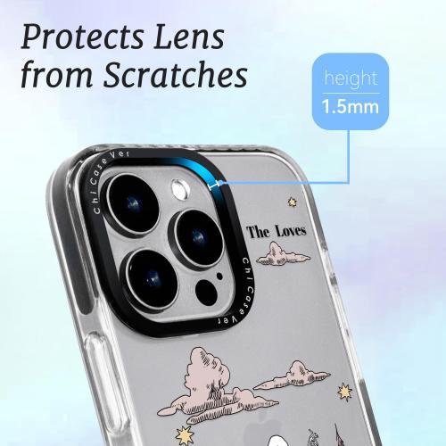 for iPhone 16 Pro Max Case, Tarot Skeleton Lovers & Nature Scene Design, Military-Grade Drop Protection, Soft Slim TPU Protective Cover with Camera Protection for Teens