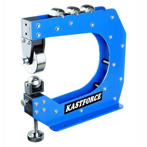 Blue KF5018 Professional Benchtop English Wheel 12 305mm Throat Dept Form up to 16 Ga 1.5mm Mild Steel 5 Dies with HRC35