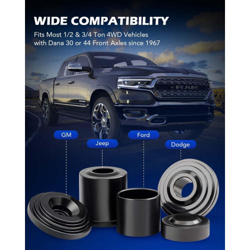 Orion Motor Tech Ball Joint Press Kit, Heavy Duty Ball Joint Removal Tool Kit with 4x4 Adapters, for Most 2WD and 4WD Cars and Light Trucks