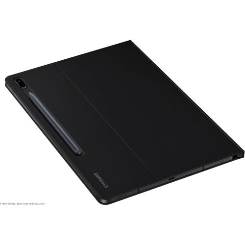 SAMSUNG Galaxy Tab S7 FE Book Cover, Protective Tablet Case w/ 2 Viewing Angles, Magnetic Design, S Pen Holder, Slim, Lightweight, US Version, Mystic Black