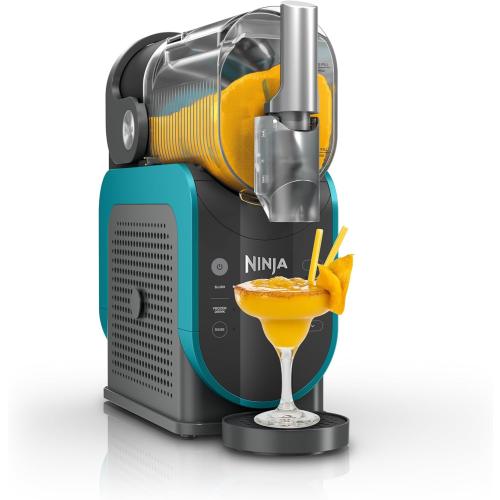 Ninja SLUSHi Professional Frozen Drink Maker with RapidChill Technology, 88 oz. Frozen Drink & Slushie Machine, 2 Preset Programs, Frozen Margaritas, and More, Premium Accents, Teal, FS299