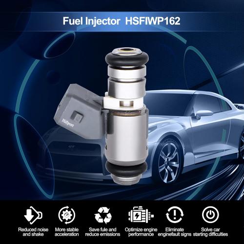 HiSport Racing Fuel Injector IWP162- Compatible with Harley Davidson Replaces 27609-01B, 27609-01, 1022-0113 (pack of 2)