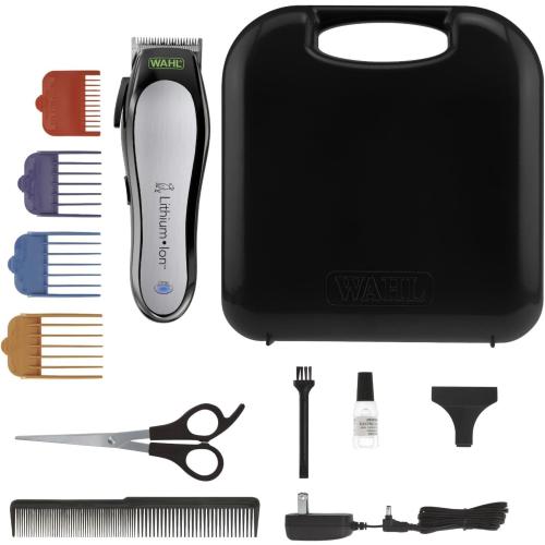 Wahl USA Lithium Ion Pro Series Cordless Animal Clippers – Rechargeable, Heavy-Duty, Electric Dog & Cat Grooming Kit for Small & Large Breeds with Thick to Heavy Coats – Model 9766