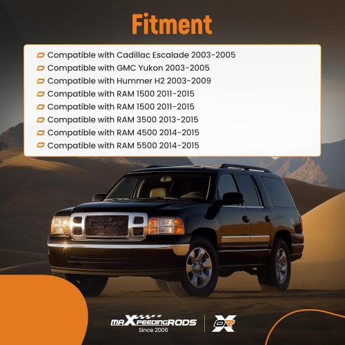 maXpeedingrods 600-908 Transfer Case Shift Motor Actuator for RAM 1500 2011-2015, 3500 2013-2015, 4500/5500 2014-2015 for Cadillac Escalade/GMC Yukon 2003-2005, for Hummer H2 2003-2009 4WD 7 Pins