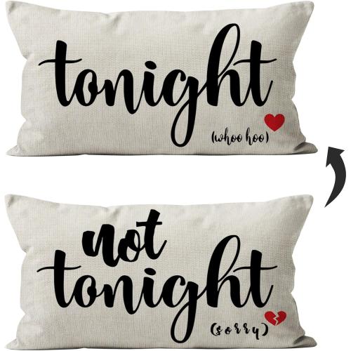 Mancheng-zi Bridal Shower Gifts, 12x20 Pillow Cover, Bachelorette Gifts for Bride, Wedding Gifts, Bridal Shower Gifts for Bride to be, Funny Throw Pillows for Bedroom (Beige)