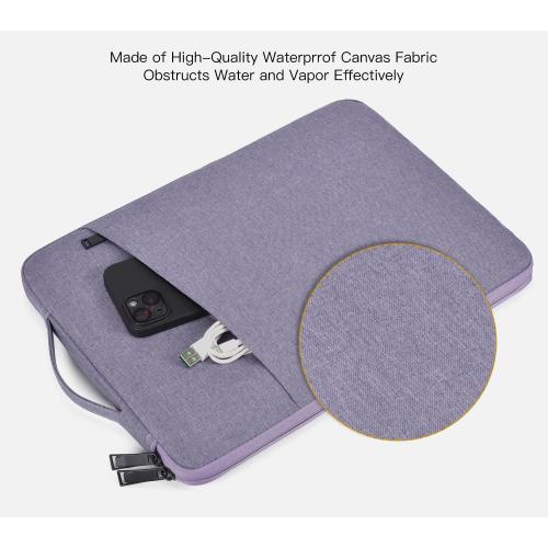 14 Inch Laptop Sleeve Case for HP Chromebook/Stream/Pavilion Plus 14, Lenovo IdeaPad, ASUS Vivobook Go, Dell Latitude Computer Bag, Ultra Violet